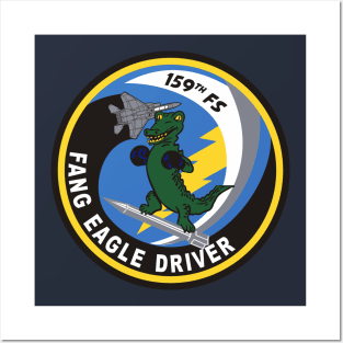 159th Fighter Squadron Eagle Driver Posters and Art